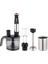 Premium Pro 1100 W Paslanmaz Çelik Bıçak, Çırpıcı, Rende, Ölçü Kaplı Blender Seti 1