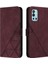 Oneplus 8 Için Kılıf T Flip Folio Kitap Koruyucu Cüzdan Kapak Kredi Kartı Pu (Yurt Dışından) 1