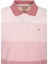 Erkek Polo Yaka Tişört Nar Çiçeği %100 Pamuk Slim Fit Ribanalı Kol Baskılı T-Shirt Ncs Jeans 1248 3
