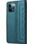 Iphone 12 Için Flip Case Pro Max Deri Kılıf Kapak Çevirin Darbeye Basit (Yurt Dışından) 3