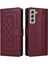 Samsung Galaxy S21 Artı Darbeye Dayanıklı Basit Iş Cüzdan Için Flip Case (Yurt Dışından) 3