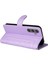Samsung Galaxy S24 Için Flip Case Darbeye Basit Iş Cüzdan Flip (Yurt Dışından) 5