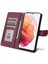 Samsung Galaxy S21 Için Flip Case Deri Kılıf Cüzdan Darbeye Basit (Yurt Dışından) 3