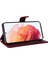 Samsung Galaxy S21 Için Flip Case Deri Kılıf Cüzdan Darbeye Basit (Yurt Dışından) 4