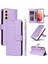Samsung Galaxy S21 Için Flip Case Deri Kılıf Cüzdan Darbeye Basit (Yurt Dışından) 4