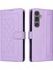 Samsung Galaxy S24 Artı Flip Kapak Için Flip Case Darbeye Deri Kılıf (Yurt Dışından) 4