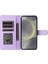 Samsung Galaxy S24 Artı Flip Kapak Için Flip Case Darbeye Deri Kılıf (Yurt Dışından) 5