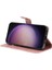 Kart Yuvası Klasik Düz Renk ile Samsung Galaxy S24 Ultra Için Flip Case (Yurt Dışından) 5