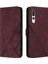 Huawei P20 Pro Flip Folio Kitap Koruyucu Pu Deri Kredi Kartı (Yurt Dışından) 1