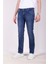 Erkek Kot Pantolon Slim Fit Koyu Mavi Düz Paça 5 Cepli Jean Ncs Jeans 2245 6096 2