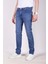 Erkek Kot Pantolon Slim Fit Mavi Düz Paça 5 Cepli Jean Ncs Jeans 2248 6096 2