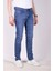 Erkek Kot Pantolon Slim Fit Mavi Düz Paça 5 Cepli Jean Ncs Jeans 2248 6096 3