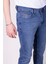 Erkek Kot Pantolon Slim Fit Mavi Düz Paça 5 Cepli Jean Ncs Jeans 2248 6096 4