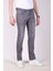 Erkek Kot Pantolon Slim Fit Gri Düz Paça 5 Cepli Jean Ncs Jeans 2253 6142 2