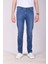 Erkek Kot Pantolon Slim Fit Mavi Düz Paça 5 Cepli Jean Ncs Jeans 2249 6142 1