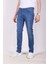 Erkek Kot Pantolon Slim Fit Mavi Düz Paça 5 Cepli Jean Ncs Jeans 2249 6142 2