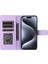 Iphone 15 Için Flip Case Pro Cüzdan Kapak Çevirin Deri Kılıf Basit Iş (Yurt Dışından) 5