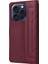 Iphone 15 Için Flip Case Pro Cüzdan Kapak Çevirin Deri Kılıf Basit Iş (Yurt Dışından) 4