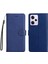 Xiaomi Poco X5 Pro 5g Için Flip Case Klasik Düz Renk Iş Cüzdan (Yurt Dışından) 1