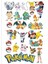 Pokemon Sticker 33*48 Cm 1