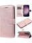 Kart Yuvası Klasik Düz Renk ile Samsung Galaxy S24 Ultra Için Flip Case (Yurt Dışından) 1
