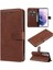 Samsung Galaxy S22 Artı Klasik Düz Renk Iş Cüzdan Için Flip Case (Yurt Dışından) 5