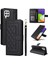 Samsung Galaxy A22 4g Için Flip Case Basit Iş Kapak Deri (Yurt Dışından) 3
