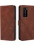 Huawei P40 Pro Flip Folio Kitap Koruyucu Kredi Kartı Tutucu Pu (Yurt Dışından) 5