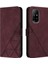 Oppo Için Kılıf A74 4G/A95 4g Cüzdan Kapak Pu Deri Kredi Kartı Tutucu (Yurt Dışından) 1