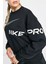 Dri-Fit Get Fit French Terry Graphic Bol Kesim Siyah Kadın Sweatshrit 2