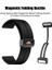 Amazfit Uyumlu Kordon Silikon Magnetik Spor Kayış, Turuncu 2