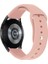 Amazfit Gtr Uyumlu Kordon Silikon Yumuşak Esnek Spor Kayış, Pudra 3