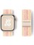 Apple Watch 2/3/Ultra Uyumlu Kordon Hasır Örgü Spor Nike Kayış, Pembe 2