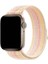 Apple Watch 2/3/Ultra Uyumlu Kordon Hasır Örgü Spor Nike Kayış, Pembe 5