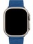 Apple Watch 2/3/4/5/6/7/8 Se 38-40-Uyumlu Kordon Deri Metal Tokalı Luxury Şık Kayış, Mavi 5