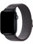 Apple Watch 2/3/Ultra Uyumlu Kordon Hasır Örgü Spor Nike Kayış, Siyah 4