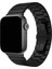 Apple Watch 3/Ultra Uyumlu Kordon Metal Paslanmaz Klipsli Kayış, Siyah 1