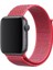 Apple Watch 3/4/5/6/7/8/9/se 38-40-Uyumlu Kordon Hasır Örgü Işlemeli Spor Loop Kayış, Yeşil - La 2