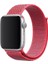 Apple Watch 3/4/5/6/7/8/9/se 38-40-Uyumlu Kordon Hasır Örgü Işlemeli Spor Loop Kayış, Yeşil - La 4