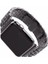 Apple Watch Seri 2/3/4/5/6/7/8 Se 38-40-Uyumlu Kordon Paslanmaz Metal Şık Luxury Kayış, Siyah 4