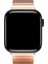 Apple Watch 3/Ultra Uyumlu Kordon Metal Paslanmaz Klipsli Kayış, Rose Gol 4