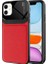 Apple iPhone 11 Uyumlu Kılıf Emiks Kapak, Kırmızı 1