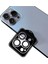 Apple iPhone 14 Pro Uyumlu Cl-11 Safir Parmak Izi Bırakmayan Anti-Reflective Kamera Lens Koruyucu, Gümüş 1
