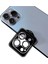 Apple iPhone 13 Pro Max Uyumlu Cl-11 Safir Parmak Izi Bırakmayan Anti-Reflective Kamera Lens Koruyucu, Gümüş 1