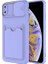 Apple iPhone Xs Uyumlu Kılıf Kartix Kapak, Lila 1
