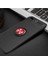 Apple iPhone 8 Plus Uyumlu Kılıf Ravel Silikon Kapak, Siyah-Kırmızı 1