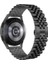 Huawei Gt2 / Gt2 Pro Uyumlu Kordon Paslanmaz Metal Klipsli Rolex Kayış, Siyah 2