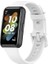 Huawei Band 7 Uyumlu Kordon Silikon Esnek Soft Yüzey Klipsli Yumuşak Spor Kayış, Beyaz 1