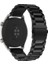Huawei Watch Gt2 / Gt3 Uyumlu Kordon Paslanmaz Metal Baklalı Kayış, Siyah 3
