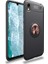 Huawei Y5 2019 Uyumlu Kılıf Ravel Silikon Kapak, Siyah-Rose Gold 1